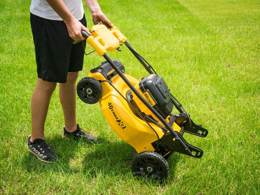 Cut the Grass and Gas DeWalt 40V Max Mower Review OPE Reviews