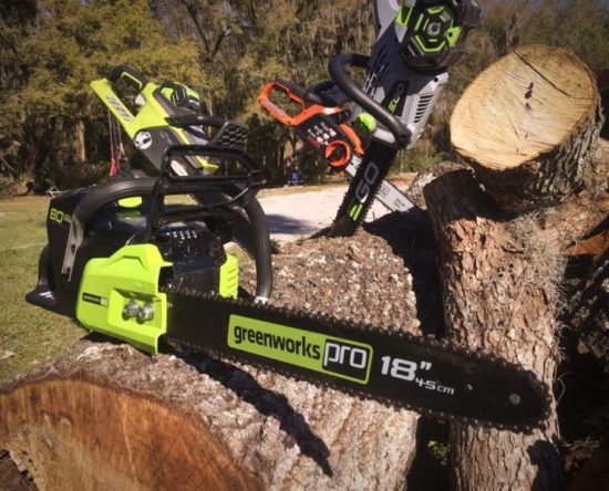 GreenWorks 80V Chainsaw