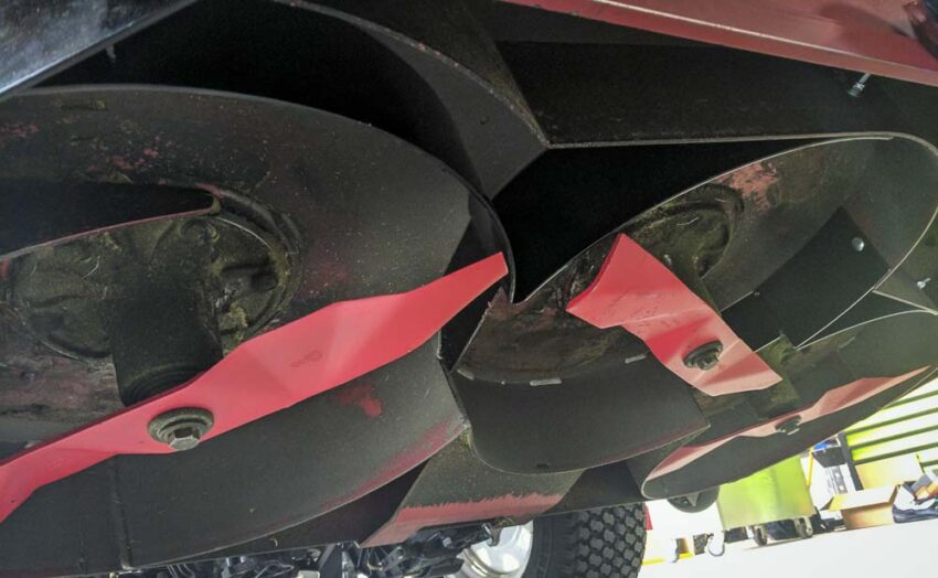 New Mower Blades