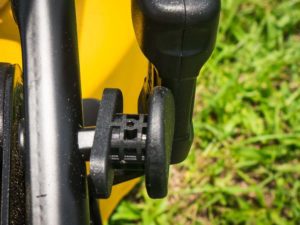 Pins Colliding with Handle