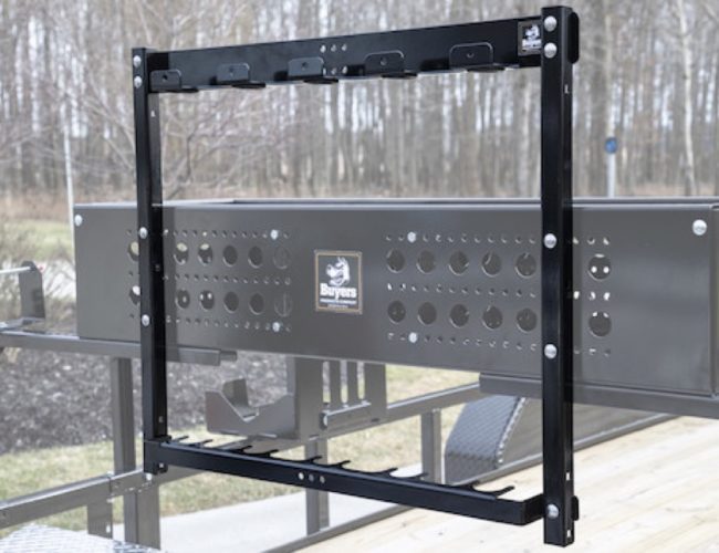 5-position vertical hand tool rack