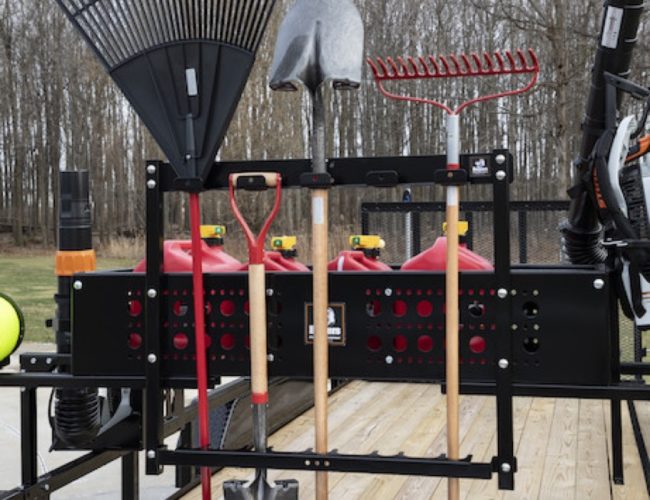 5-position vertical hand tool rack