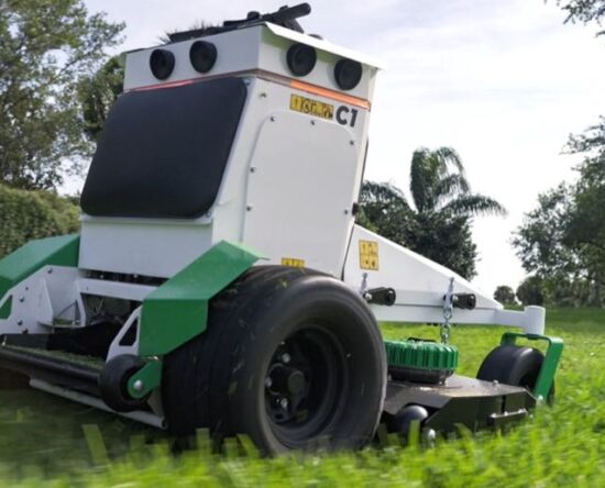 Using Autonomous Commercial Zero-Turn Mowers as a Service
