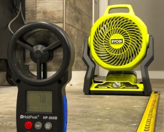 Ryobi 7.5-inch Cordless Fan Review
