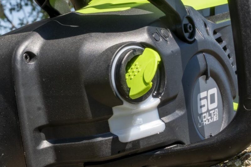 chain bar oil reservoir