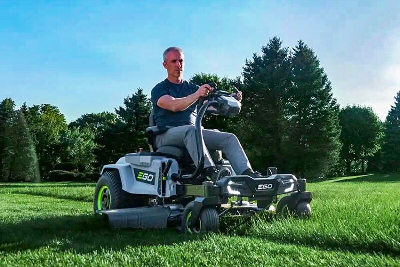 EGO ESteer Zero-Turn Lawn Mower