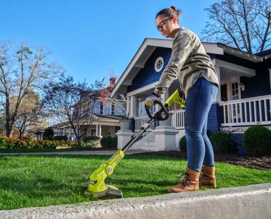 Ryobi trim mower