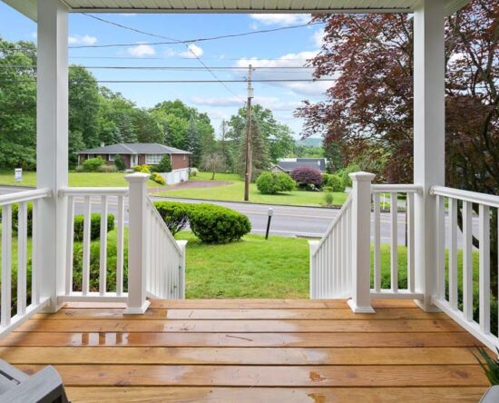 how to build a porch