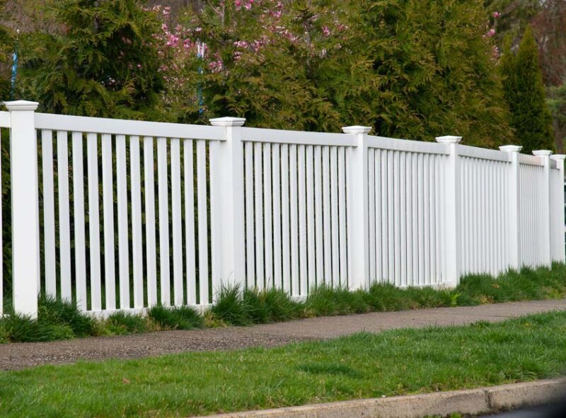 vinyl fence style