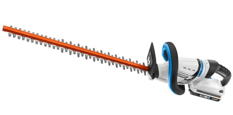 HART 24-inch cordless hedge trimmer