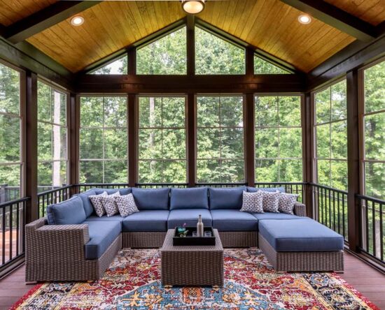 screened in porch cost