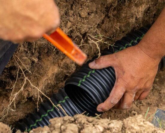 french drain cost