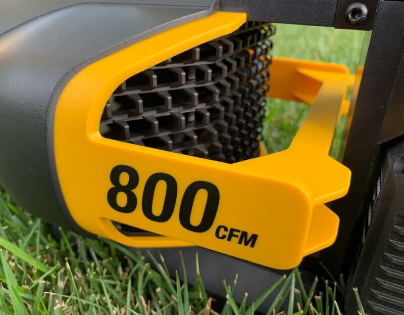 dg651 800 cfm power