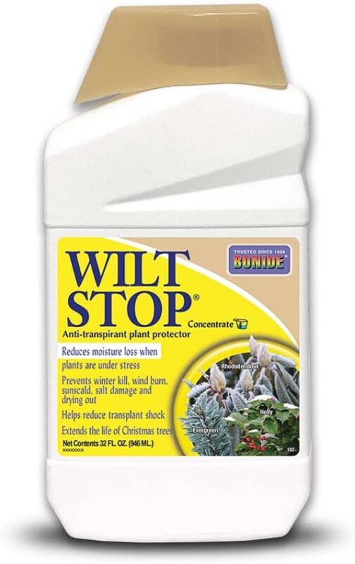 wilt stop anti-desiccant spray