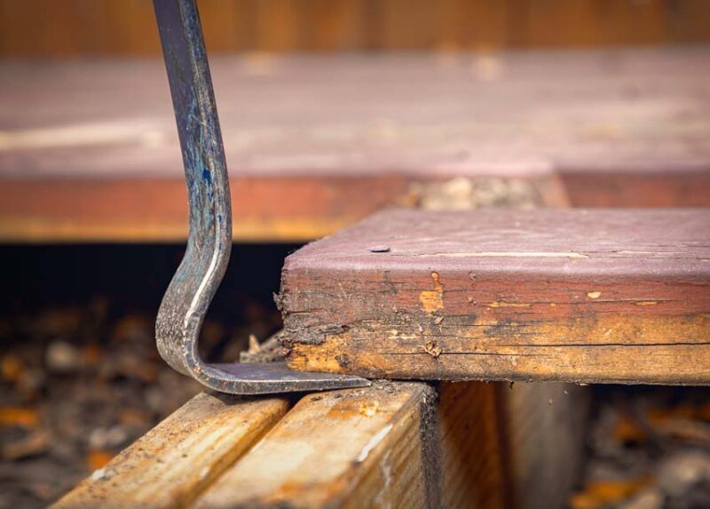 deck removal services