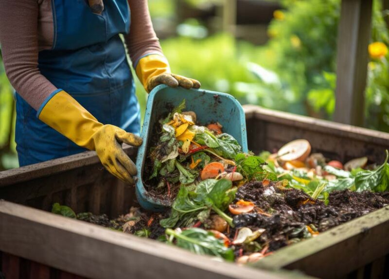 composting with coffee grounds