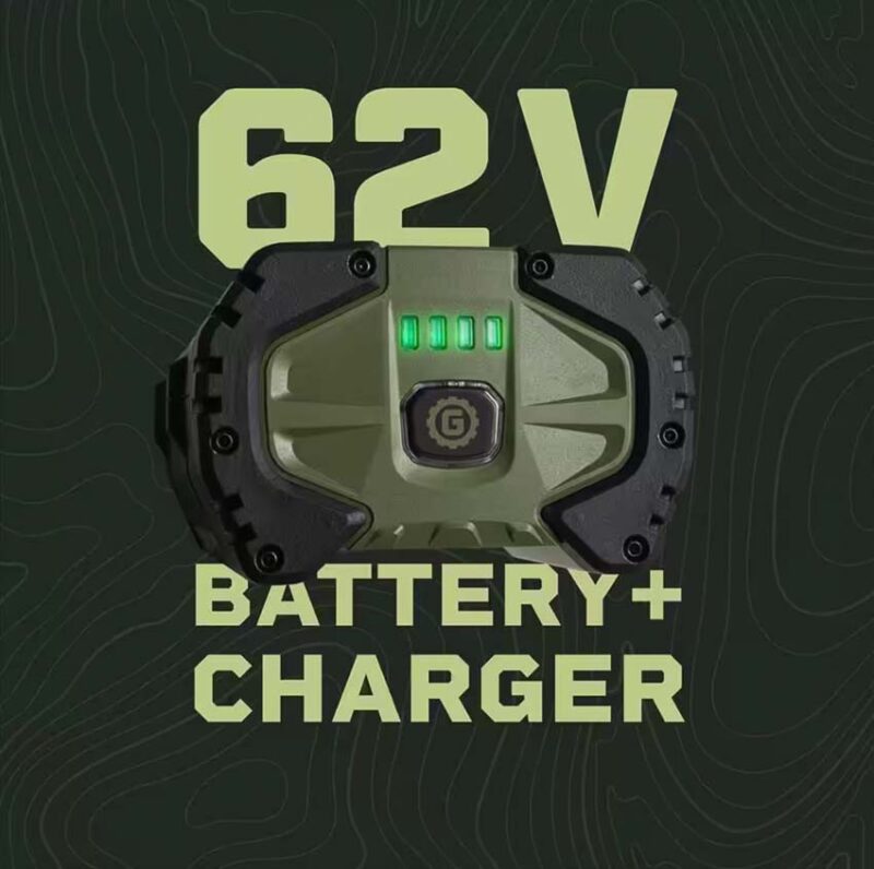 62V Green Machine Snow blower
