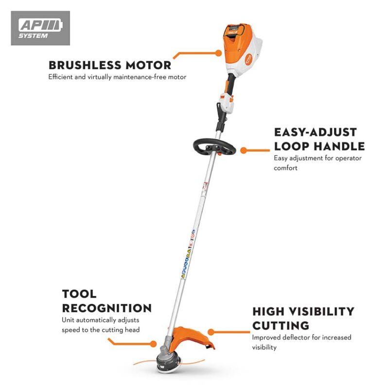 stihl battery powered trimmer