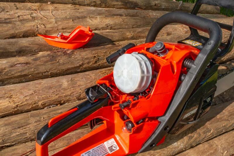 echo toolless air filter access
