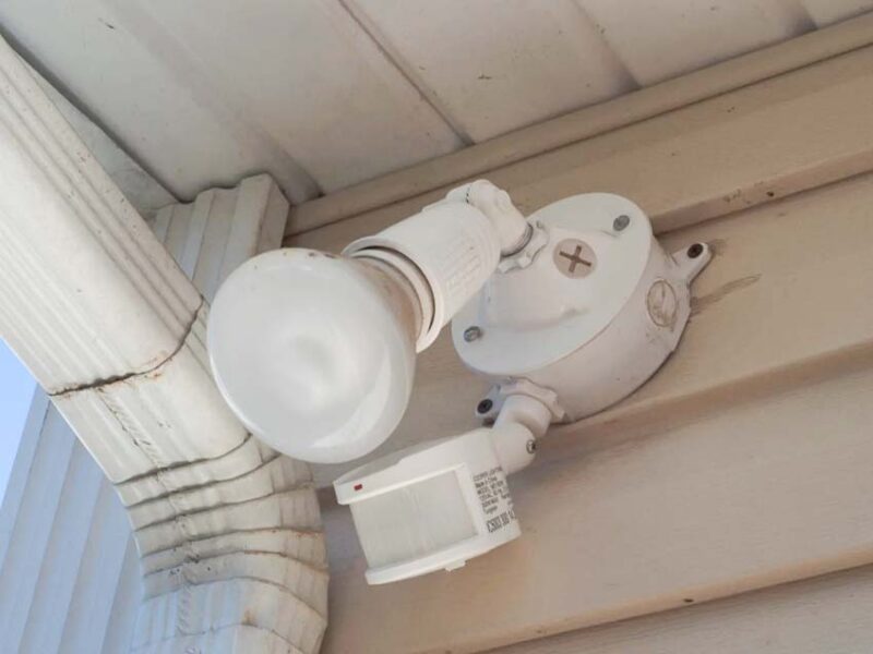 motion-activated lights
