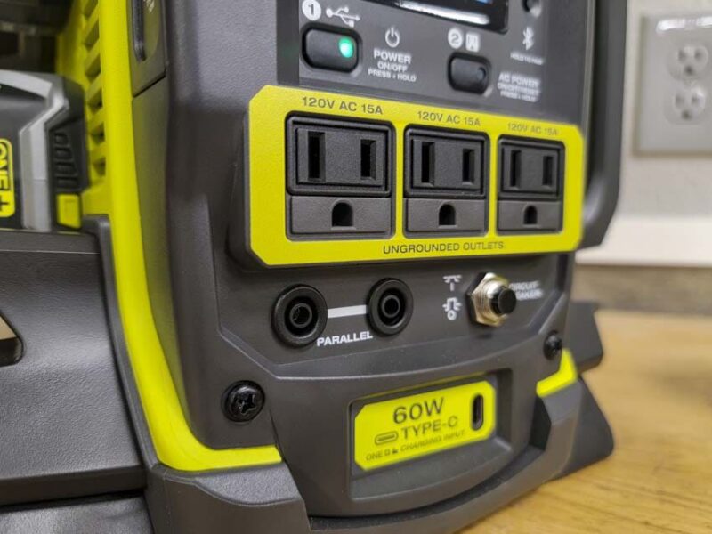 Ryobi 18v portable power station