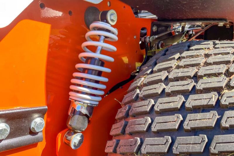 stihl zero-turn suspension system