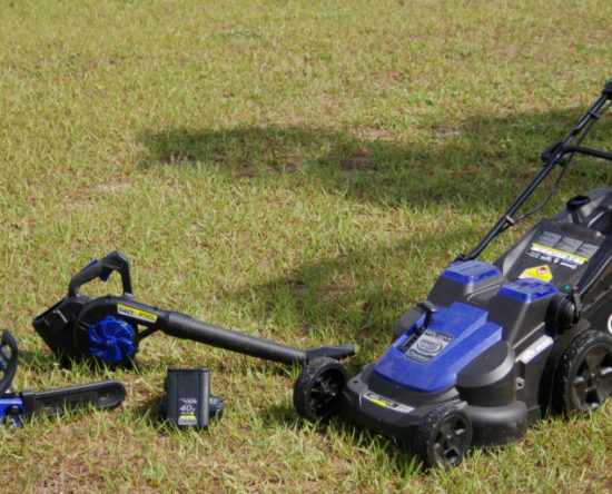 Kobalt 40V Max Lithium-Ion Mower, Blower, and Chainsaw