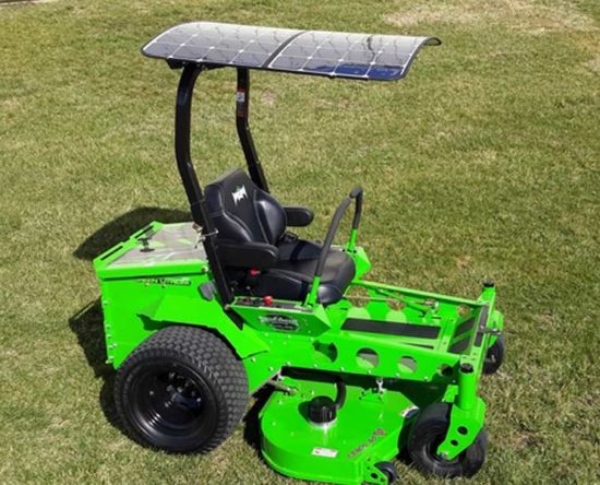 Mean Green Solar Assisted Mower SAM Option