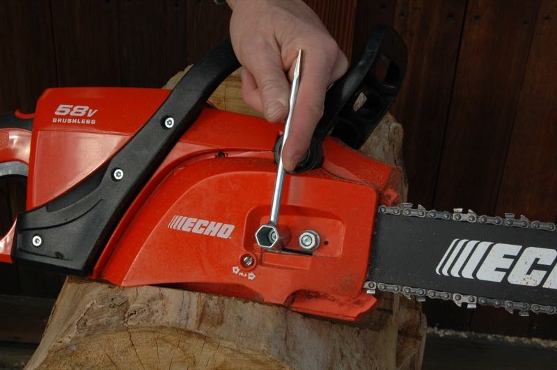 chainsaw basics check chain tension