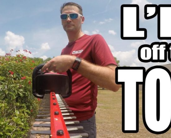 Milwaukee hedge trimmer video