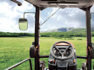 KIOTI Tractor 360-degree Visibility