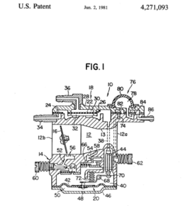 Walbro Floatless Carb Patent