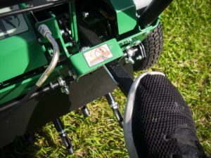 Lifting the Tines on the Billy Goat Aerator