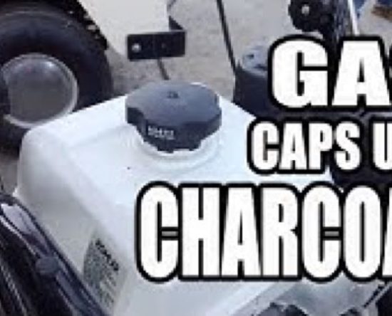 Charcoal Gas Caps