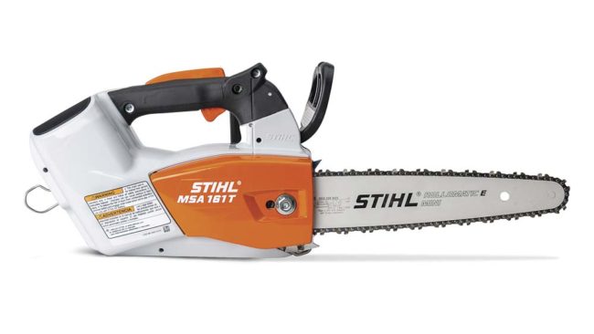MSA 161T Stihl Top Handle Chainsaw Side
