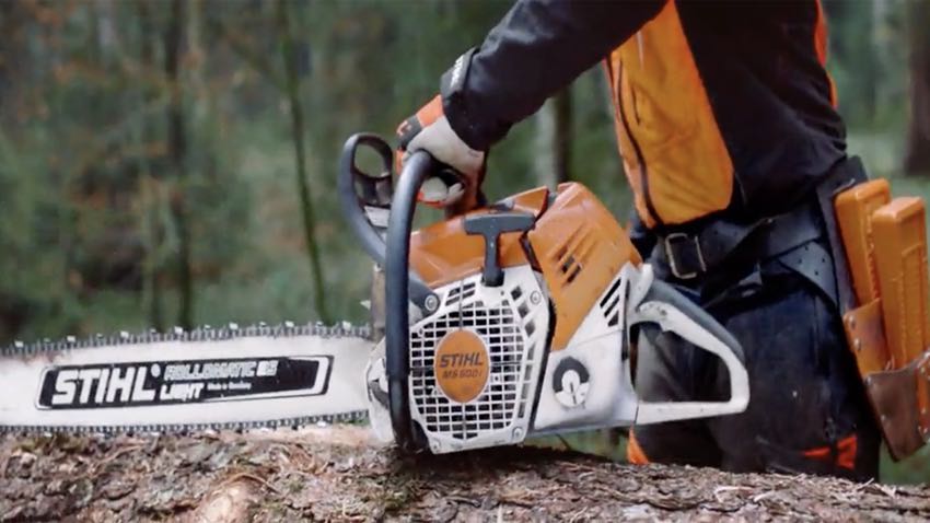 STIHL 500i In A League Of It's Own! (First Electronically