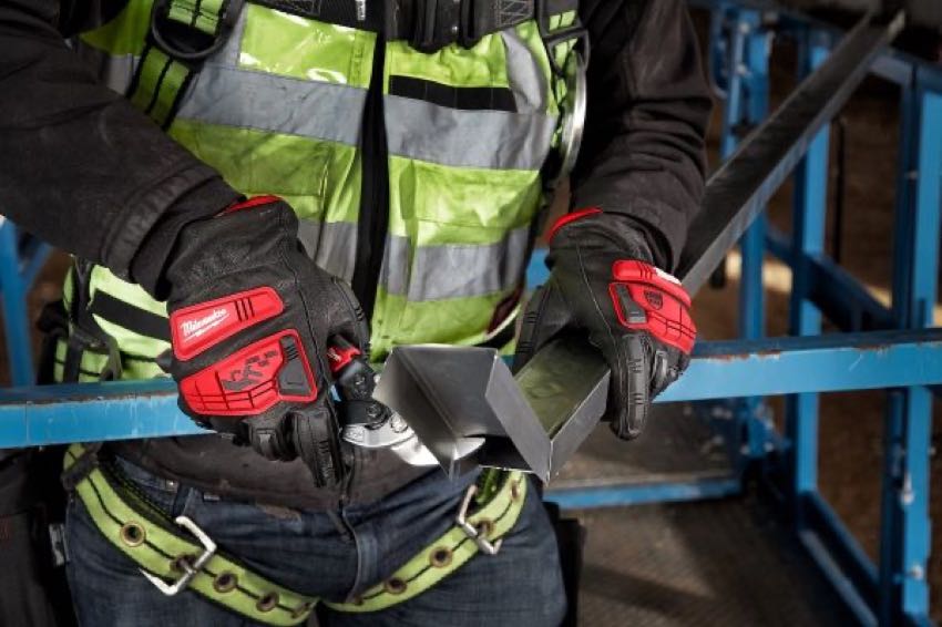 Milwaukee 48-22-8972 Impact Cut Level 3,Nitrile Dipped Gloves