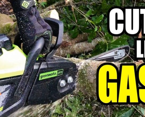 Greenworks 60V chainsaw video review