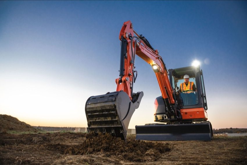 Kubota U48-5 Tight Tail Excavator