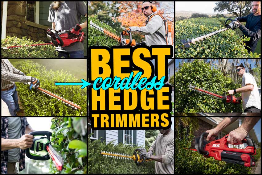 best cordless hedge trimmers reviews
