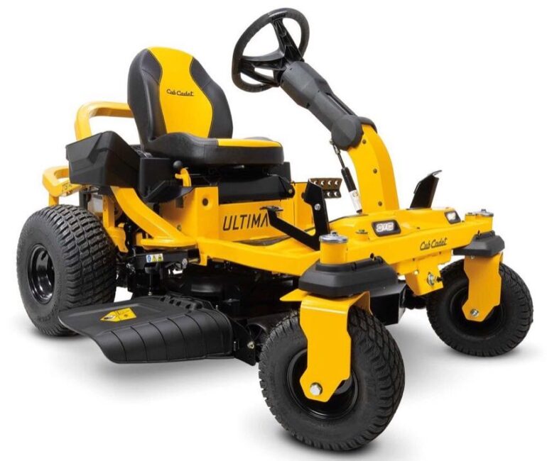 Cub Cadet Ultima ZTS and ZTXS ZeroTurn Mowers with Steering Wheel