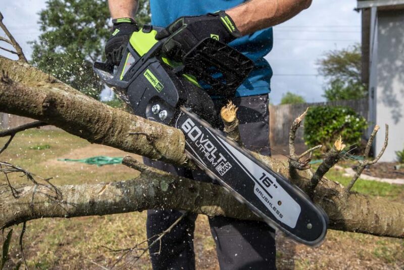 Greenworks 60V 16 inch chainsaw