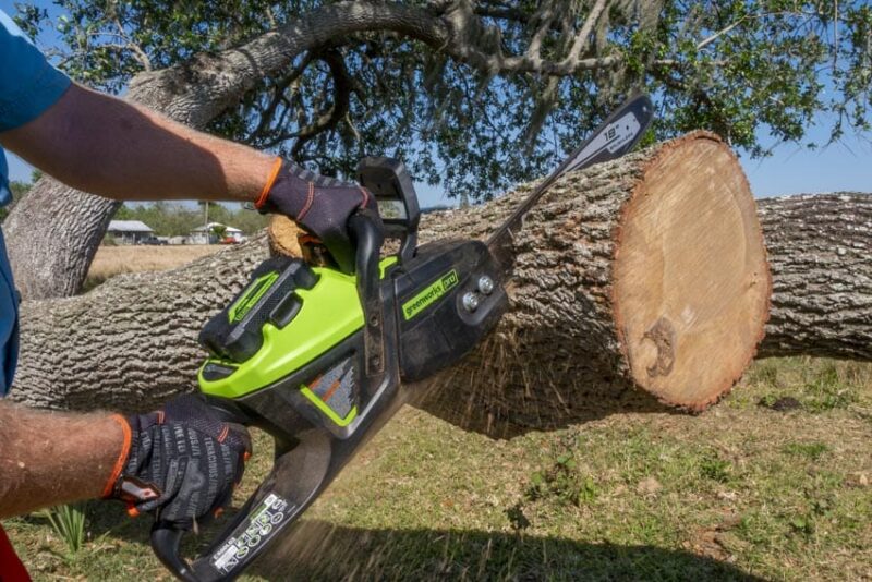 Greenworks 60V 18-inch chainsaw