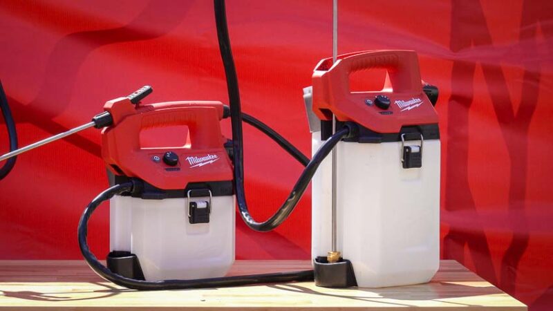 Milwaukee M12 gallon sprayers