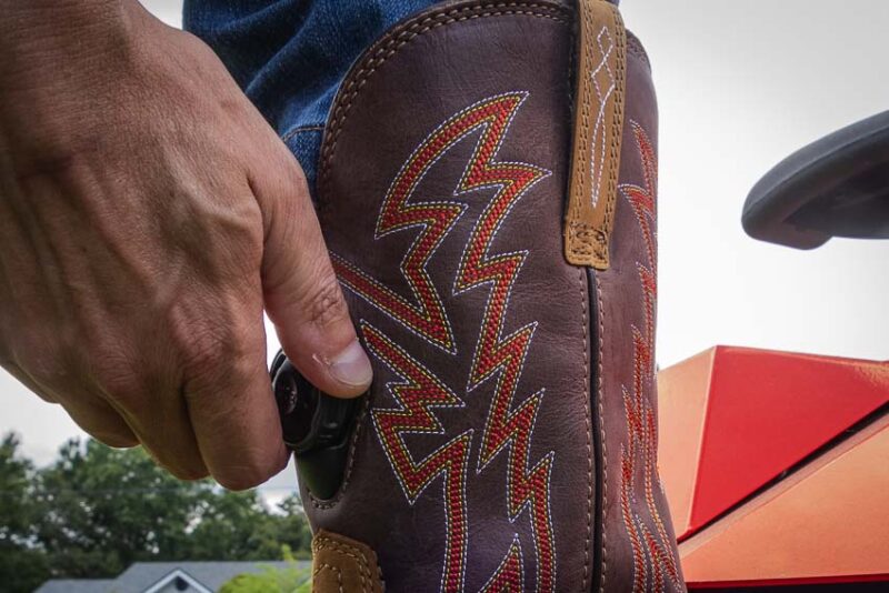 BOA cowboy boots adjustment