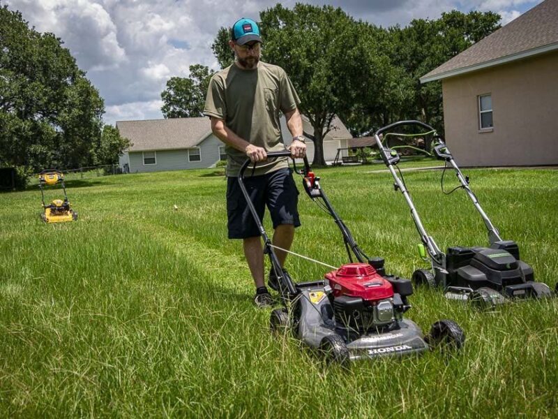 Honda Commercial gas lawn mower