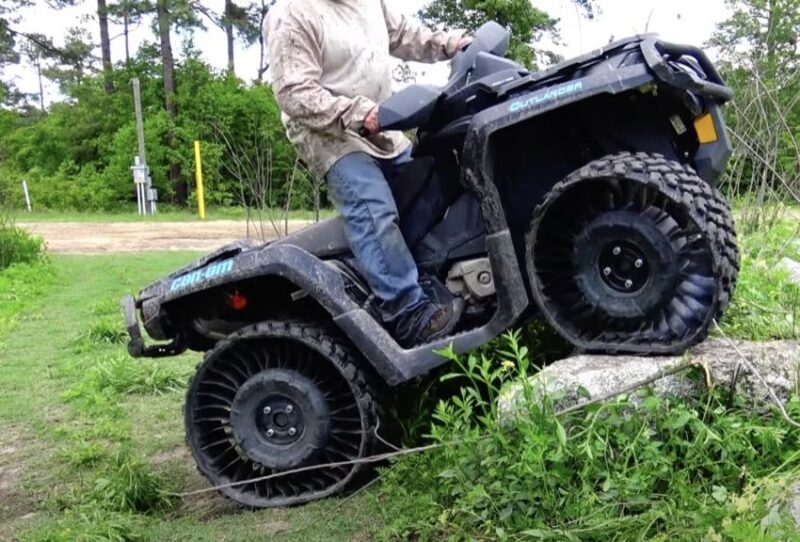 Replacing Pneumatic UTV Tires with Tweels