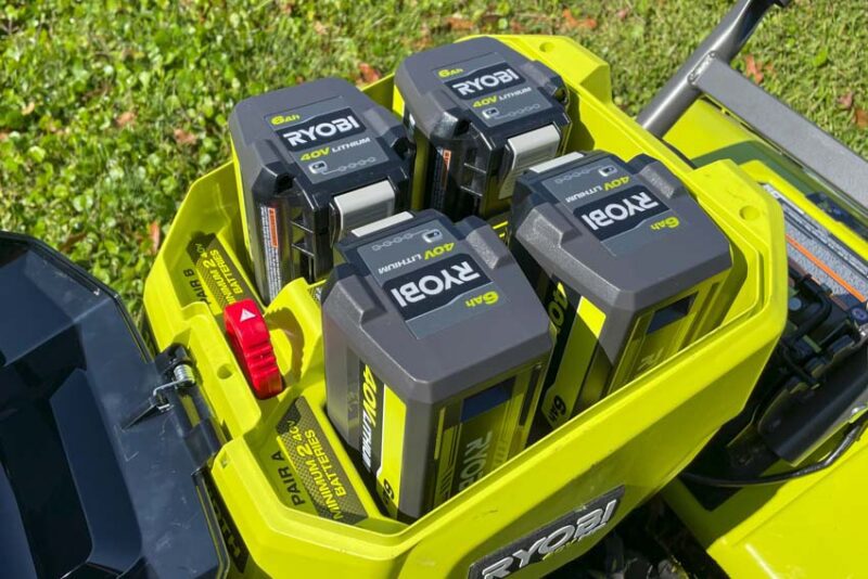 Ryobi discount battery rototiller