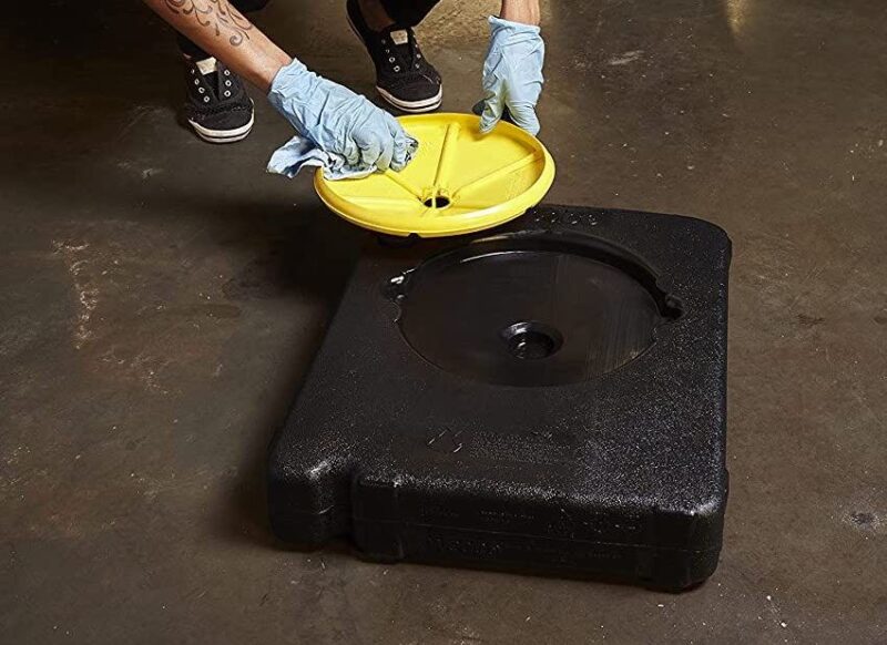 plastic oil drain pan collector