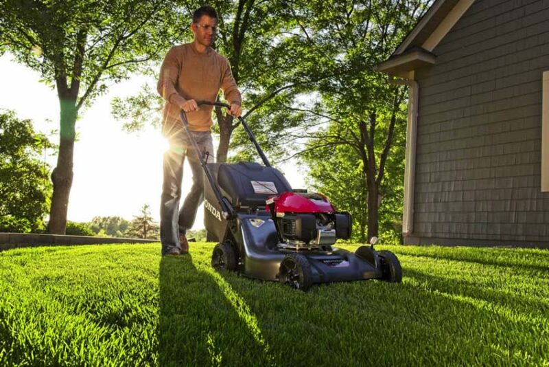 Best residential push lawn mower: Honda HRN Series